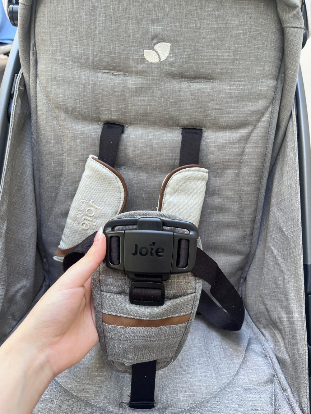 Xe đầy Joie Parcel Signature màu Oyster (0→ 4y tối đa 22kg) kèm cup holder và túi đựng - Ảnh 8