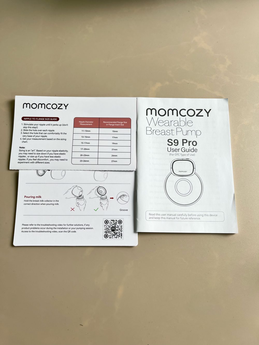 Máy hút sữa momcozy s9 pro ( full box) - Ảnh 9