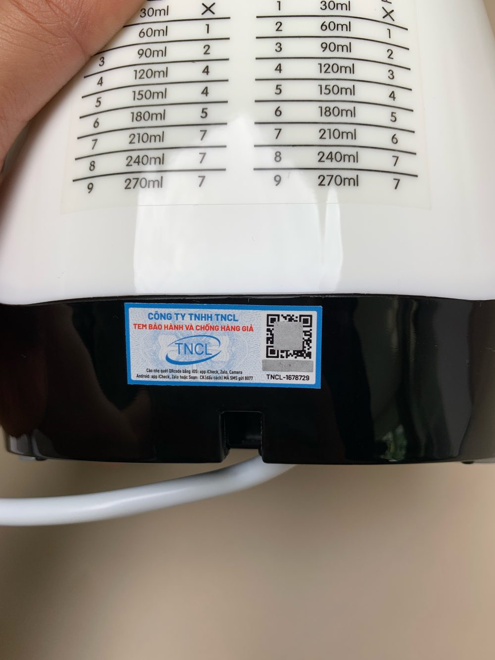 Máy hâm sữa Baby brezza màu trắng có bluetooth - Ảnh 10