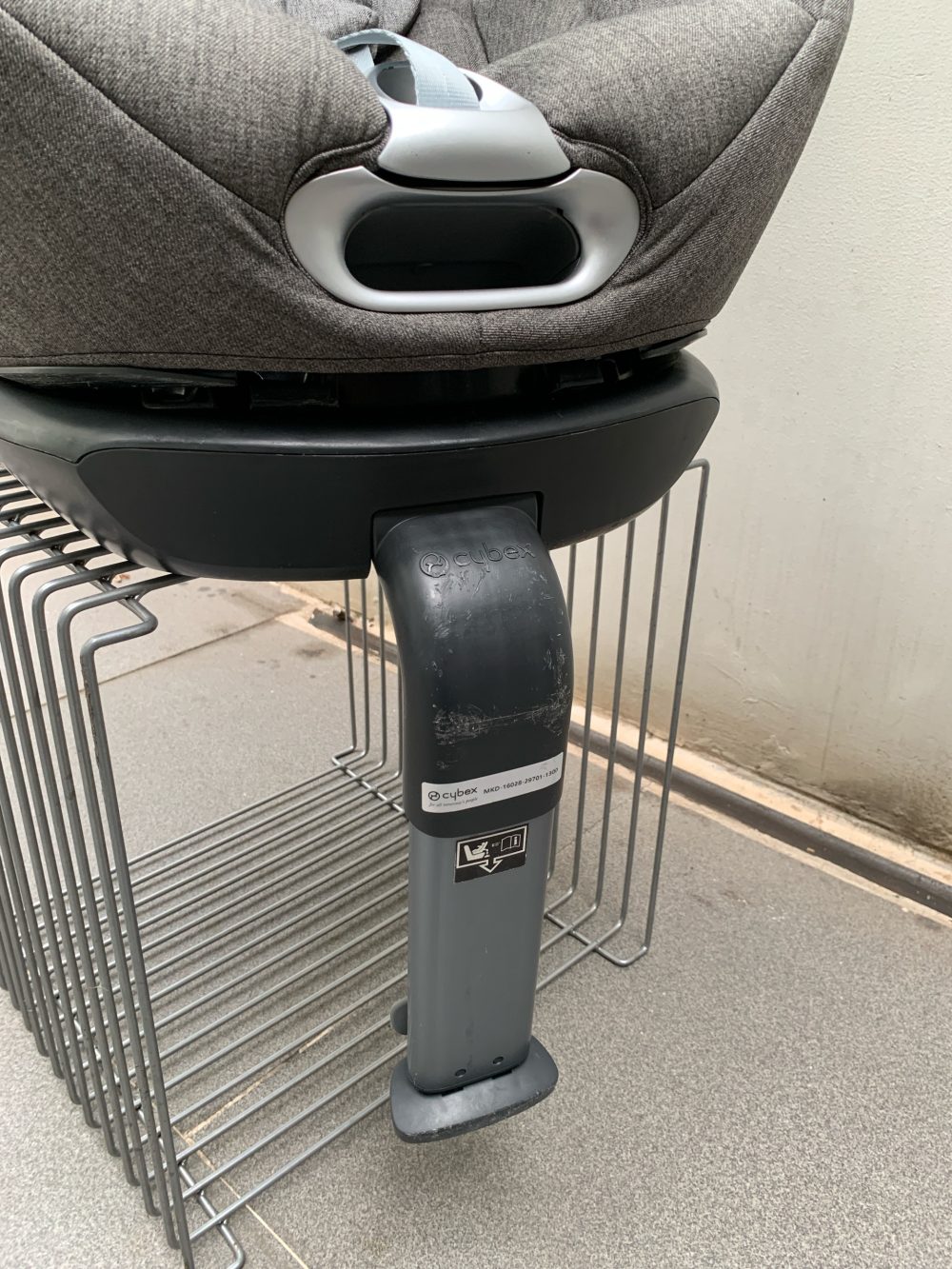 Ghế ngồi oto Cybex Sirona Plus kèm đế base 360 độ (màu xám) - Ảnh 3