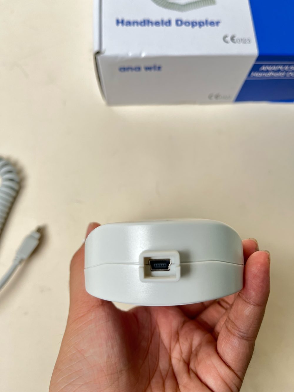 Máy nghe tim thai tại nhà Ana Wiz ( full box) - Ảnh 7