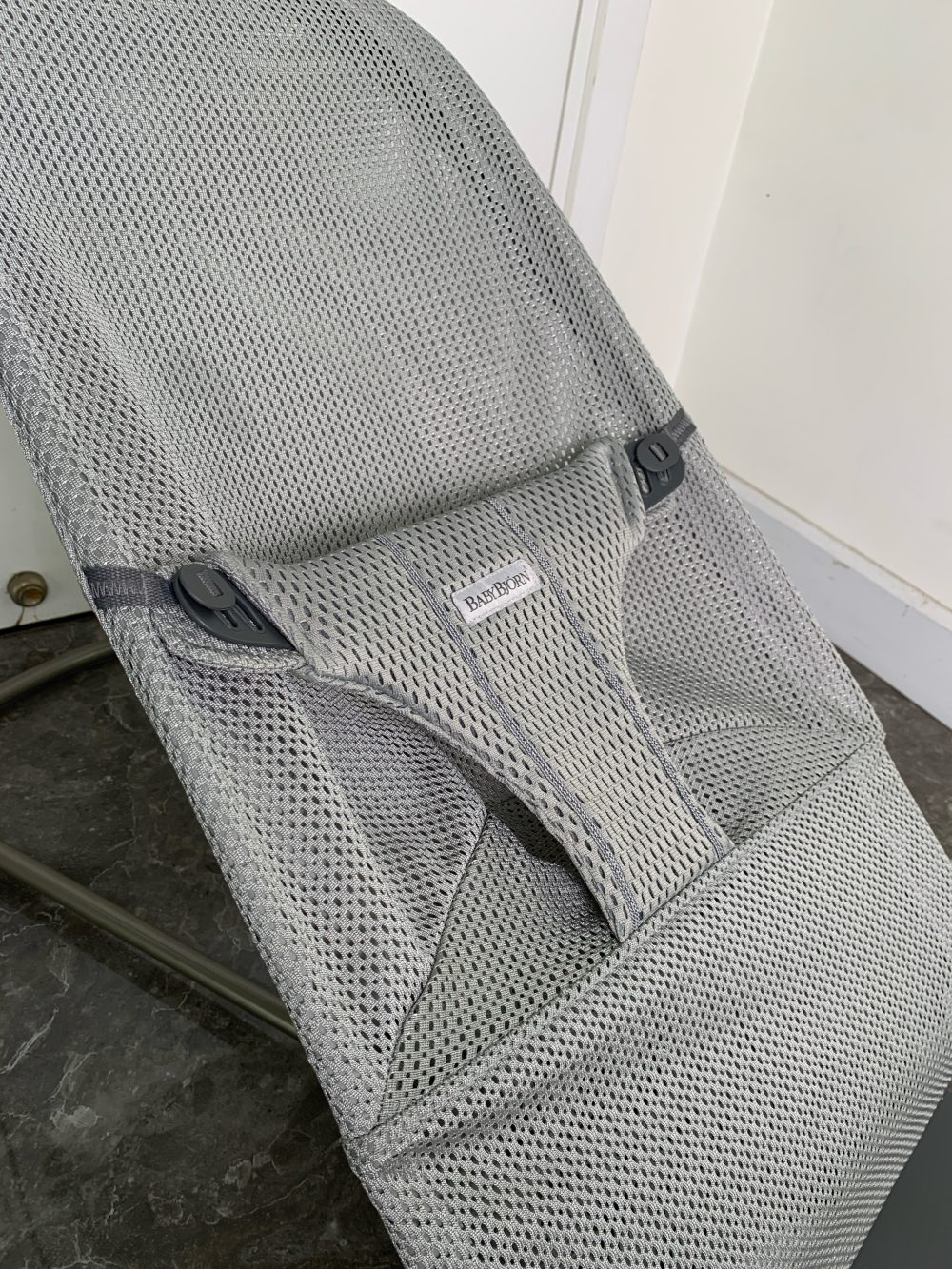 Ghế rung Baby Bjorn Bouncer Bliss màu grey vải mesh lưới ( 3,5-13kg/0-2y) - Ảnh 11