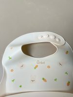 Set 3 món túi đựng bĩm sữa, yếm ăn, mũ tắm gội bé mix brand anbe( tặng kèm khay trữ đông dottodot và bộ khuôn hấp trứng) - Ảnh 5