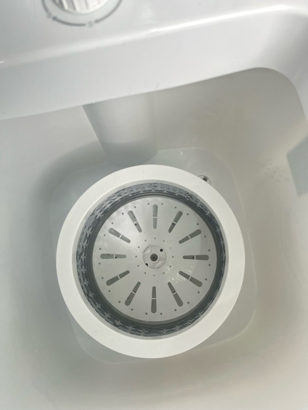 Máy giặt mini nhỏ gọn VCJ ánh sáng xanh diệt khuẩn màu trắng size 3-4kg (no box) - Ảnh 12
