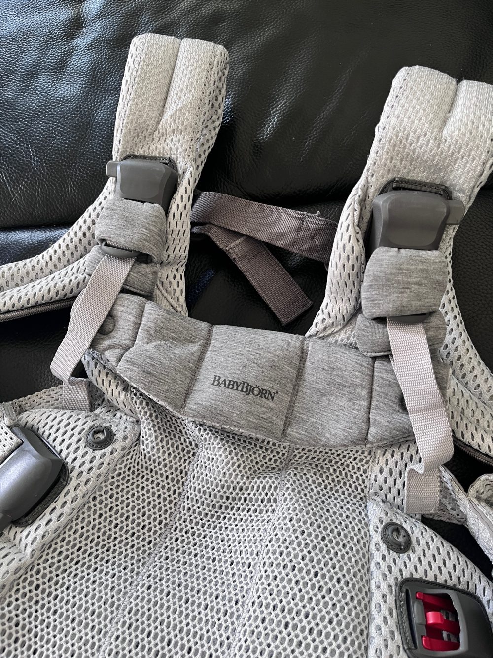 Địu Trẻ Em Baby Bjorn Harmony màu Sliver (0→3 tuổi, tối đa 15kg) còn box - Ảnh 5