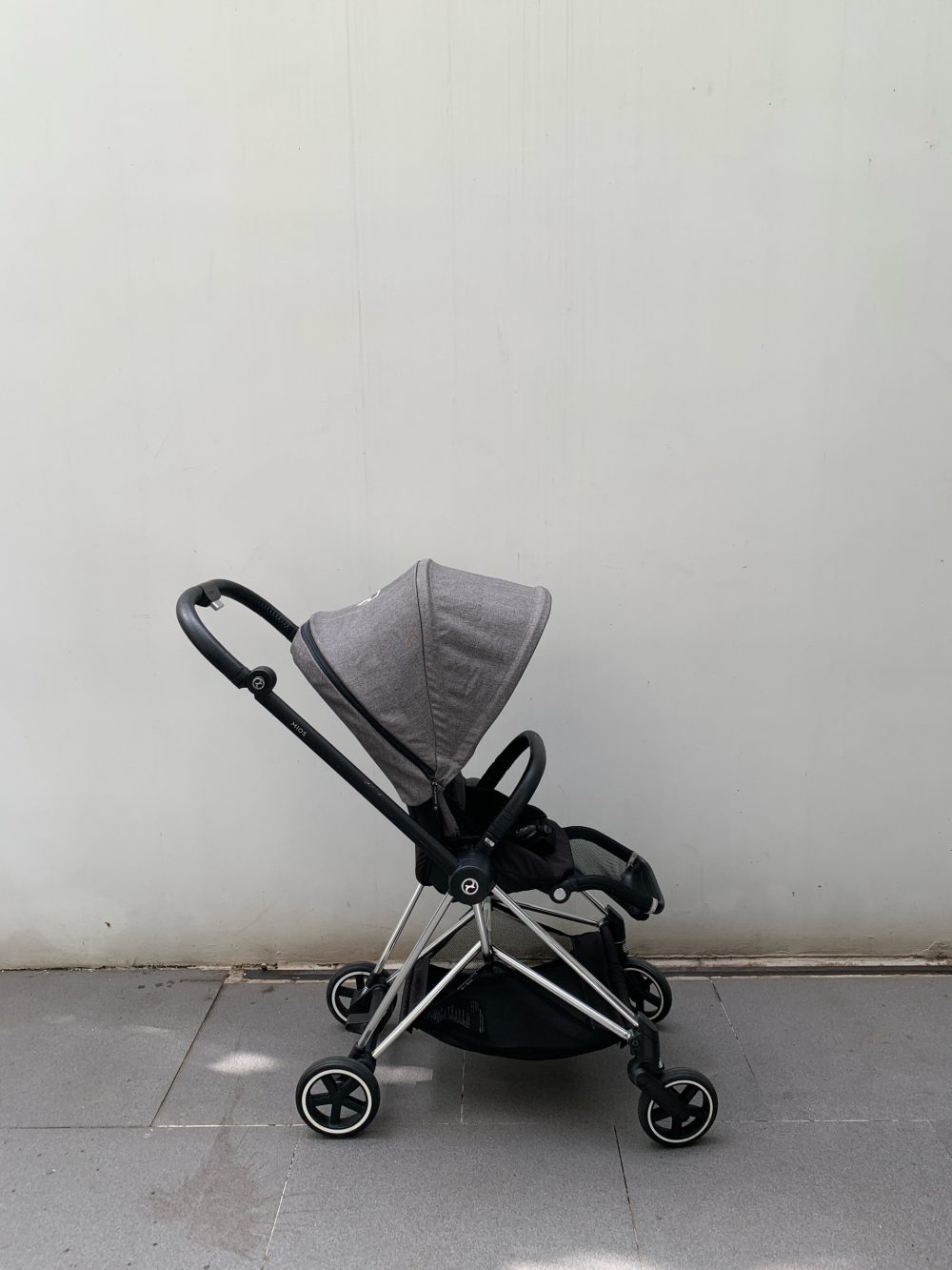 Xe đẩy Cybex mios 1 màu xám khung bạc (0-22kg~4y) - Ảnh 2