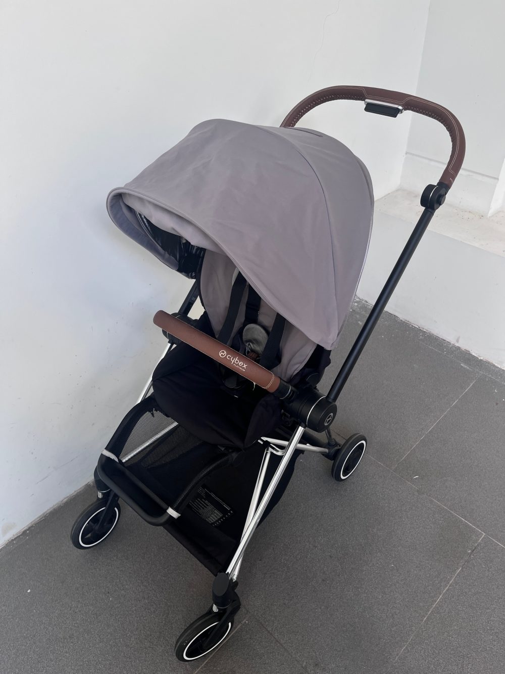 Xe đẩy Cybex Mios 2 xám khung bạc (0-4y/ 22kg) - Ảnh 12