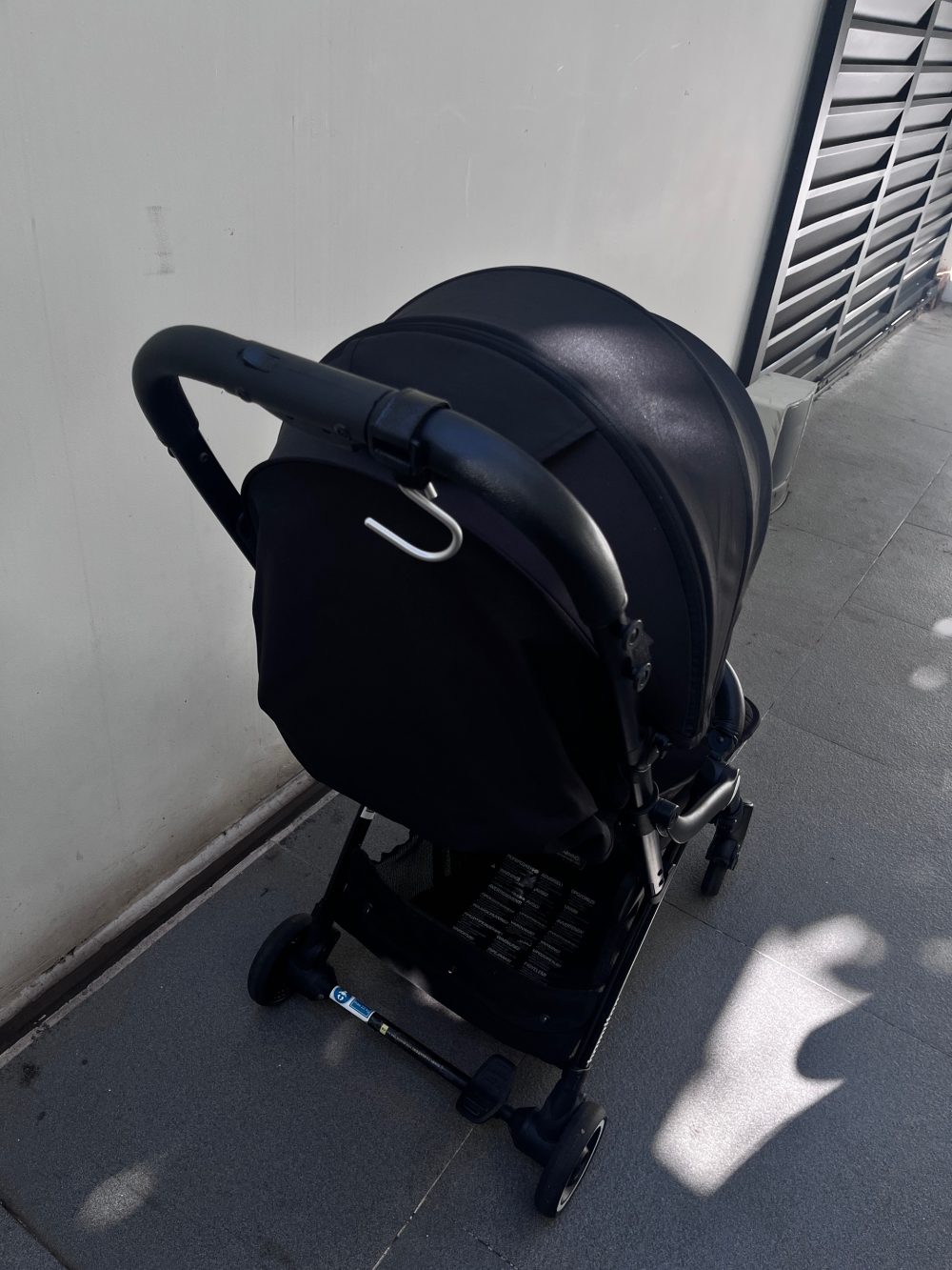 Xe đẩy Hamilton X1 plus màu đen (size: 0m->4y, tối đa 20kg) kèm áo mưa - Ảnh 10