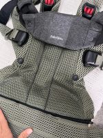 Địu Baby Bjorn Harmony màu xanh rêu - sơ sinh: 3kg2->15kg ( full box) - Ảnh 8