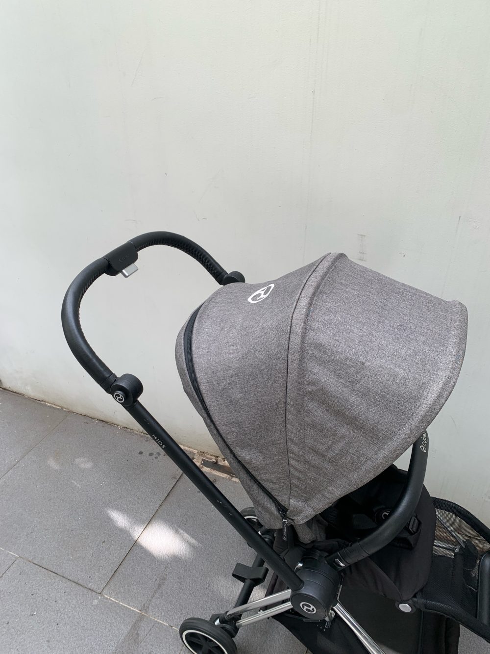 Xe đẩy Cybex mios 1 màu xám khung bạc (0-22kg~4y) - Ảnh 8