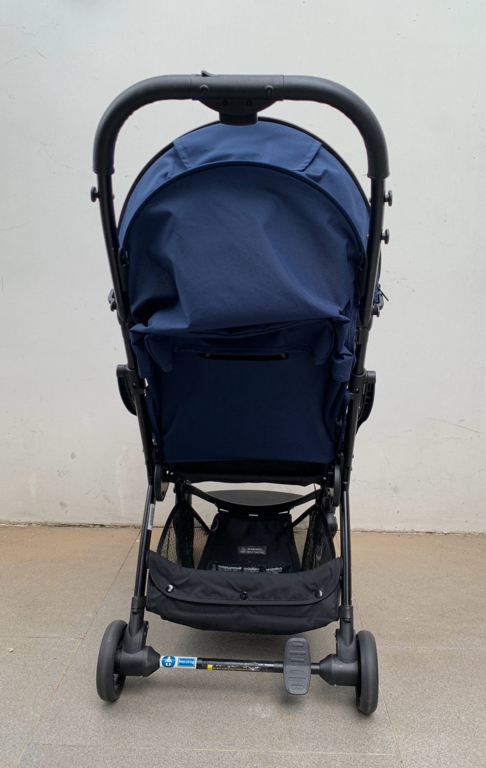 Xe đẩy Hamilton X1 plus màu xanh navy (kèm túi đựng hãng & cup holder) - Ảnh 10