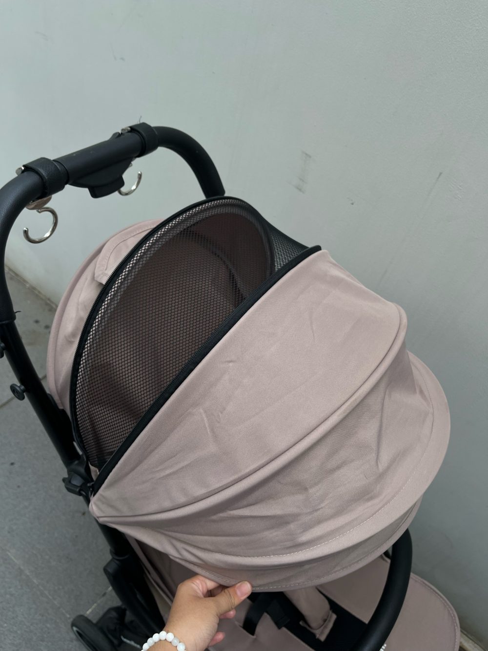 Xe đẩy gấp gọn Hamilton X1 plus màu nâu ánh hồng ( size: sơ sinh -> 20kg) - Ảnh 2