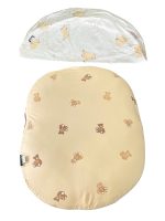 Gối chống trào ngược Dono&Dono vải 4 mùa, hoạ tiết gấu Teddy & kèm 1 vỏ gối Dono&Dono