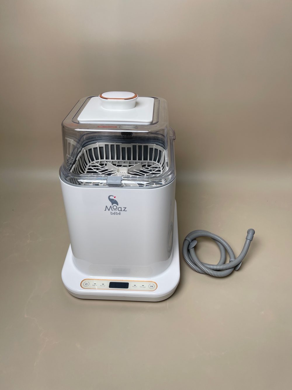 Máy rửa bình sữa, tiệt trùng, sấy khô Moaz bebe MB-064 chứa cùng lúc 4 bình sữa và bảo quản - Ảnh 12