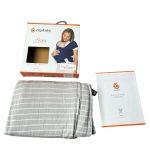 Địu vải Ergobaby Aura Wrap, Grey Tripes ( Size: 0m->11kg3, full box)