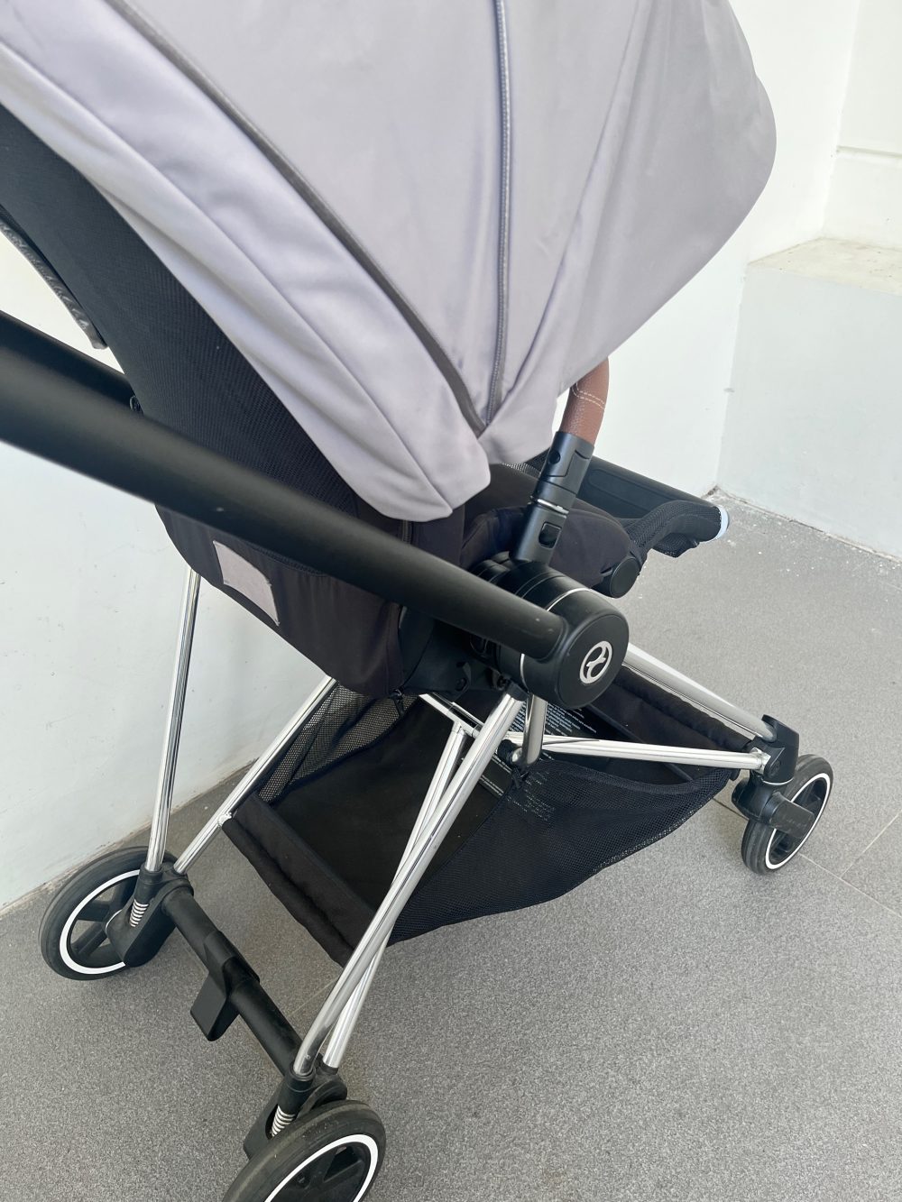 Xe đẩy Cybex Mios 2 xám khung bạc (0-4y/ 22kg) - Ảnh 9