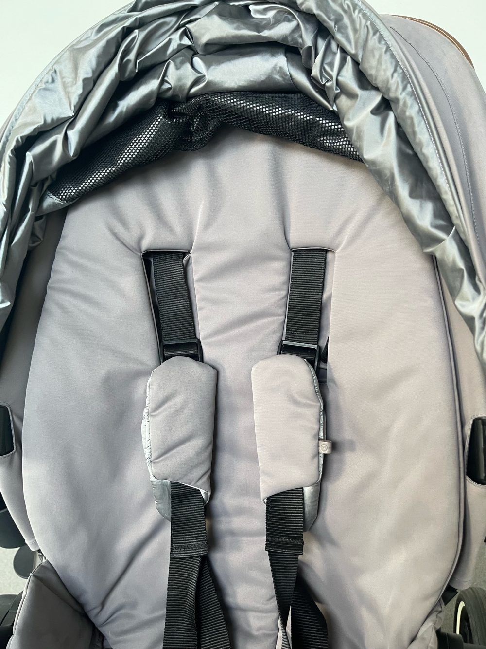 Xe đẩy Cybex Priam 3 khung bạc( size: 0->4y, tối đa 25kg) kèm cúp holder - Ảnh 12