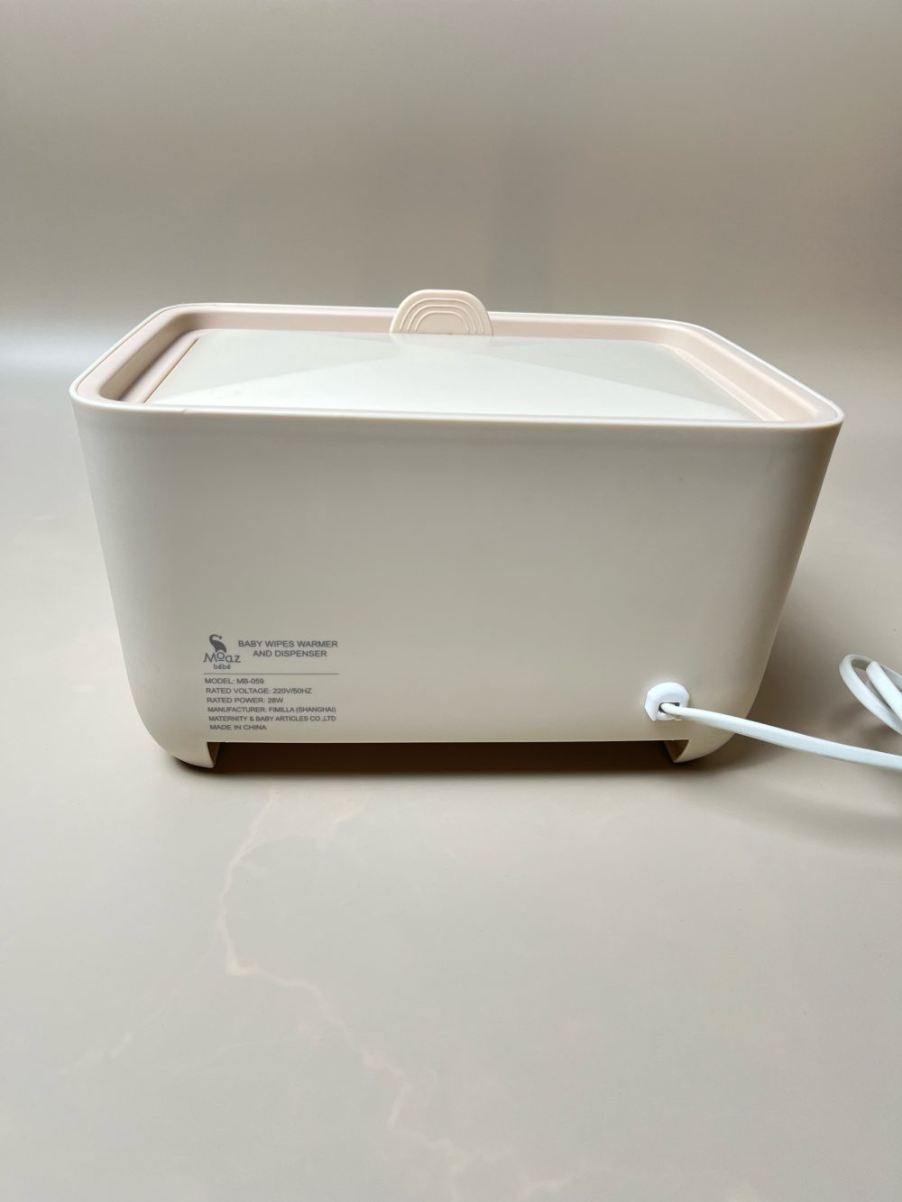Máy làm ấm khăn ướt Moaz BéBé MB-059 (no box) - Ảnh 7