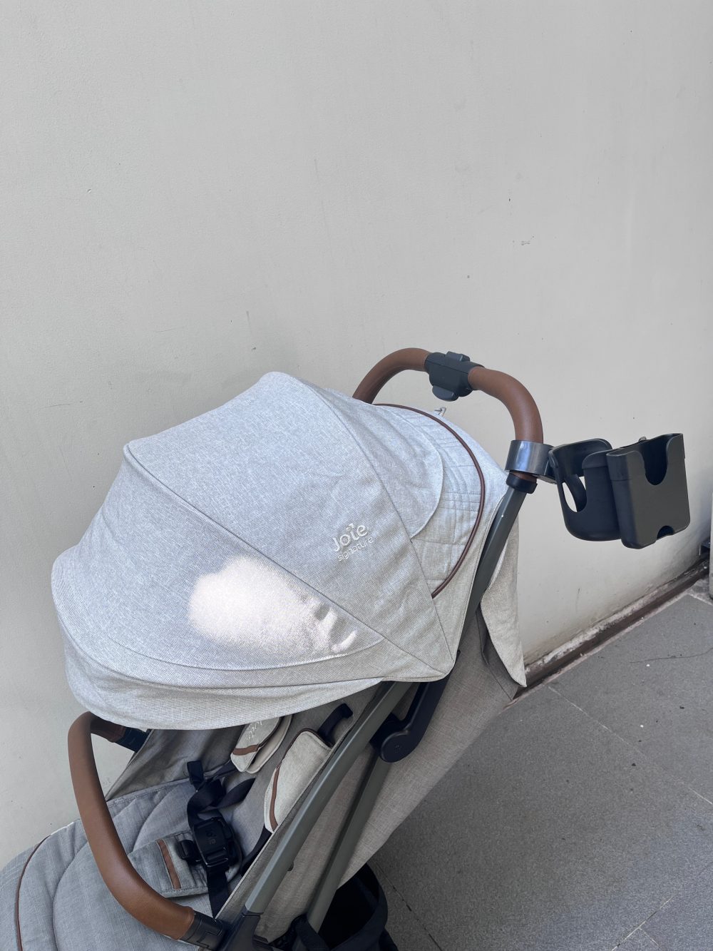 Xe đầy Joie Parcel Signature màu Oyster (0→ 4y tối đa 22kg) kèm cup holder và túi đựng - Ảnh 25