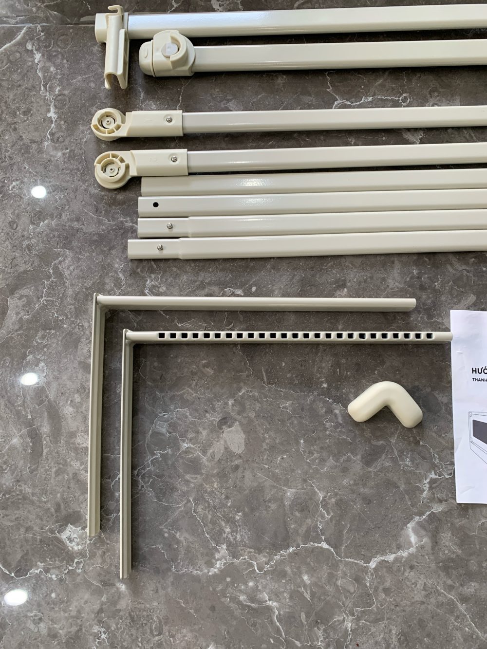 Thanh chắn giường Parkey KT 2m2, hoạ tiết voi ghi tối đa cao 105cm - Ảnh 4