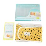 Quấn bé Anna&eve hoạ tiết mèo vàng (size: L vòng ngực 41->52cm, full box)