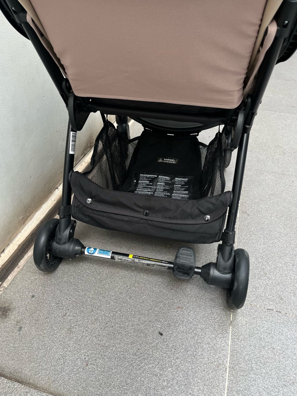 Xe đẩy gấp gọn Hamilton X1 plus màu nâu ánh hồng ( size: sơ sinh -> 20kg) - Ảnh 13