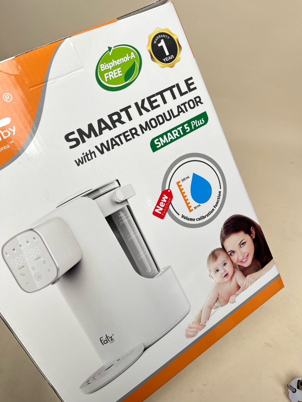 Máy đun và hâm nước pha sữa thông minh Fatzbaby Smart 5 Plus (full box) - Ảnh 2