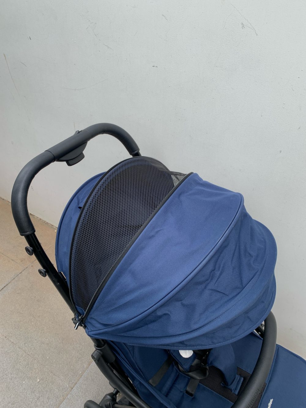 Xe đẩy Hamilton X1 plus màu xanh navy (kèm túi đựng hãng & cup holder) - Ảnh 9