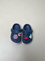 Giày Clog trẻ em crocs màu Navy (size: C6, tặng kèm sticker) - Ảnh 5