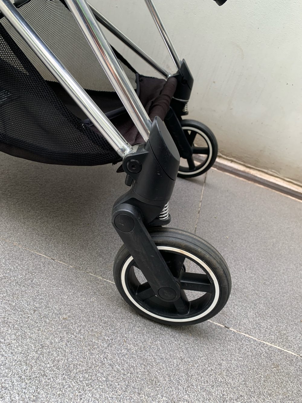 Xe đẩy Cybex mios 1 màu xám khung bạc (0-22kg~4y) - Ảnh 24