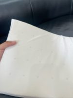 Gối cao su non Monona thêu hoạ tiết gấu hoa - Ảnh 8