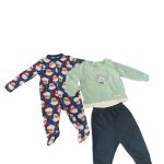 Set 2 bộ sleepsuit, bộ dài tay Old navy&Bu baby hoặc tiết ông già noel cho bé