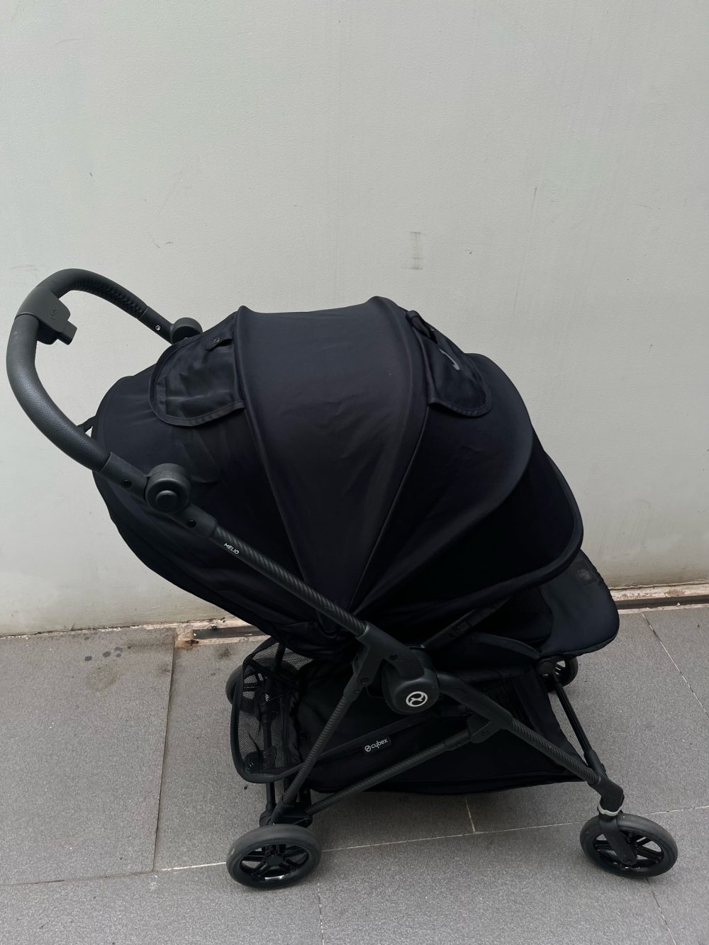 Xe đẩy Cybex Melio Carbon 3 màu đen ( size: 1m-> 22kg, full box), kèm đệm sơ sinh (bill VNQ) - Ảnh 10