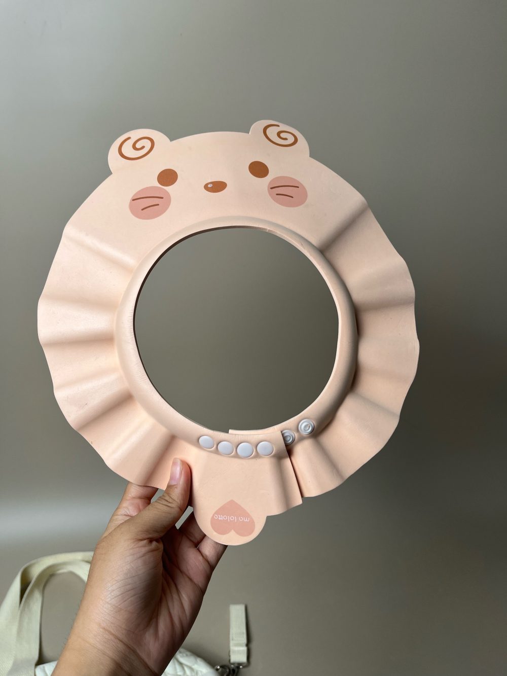 Set 3 món túi đựng bĩm sữa, yếm ăn, mũ tắm gội bé mix brand anbe( tặng kèm khay trữ đông dottodot và bộ khuôn hấp trứng) - Ảnh 7