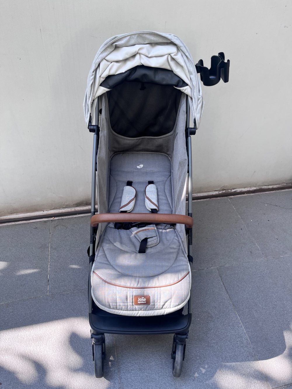 Xe đầy Joie Parcel Signature màu Oyster (0→ 4y tối đa 22kg) kèm cup holder và túi đựng - Ảnh 24