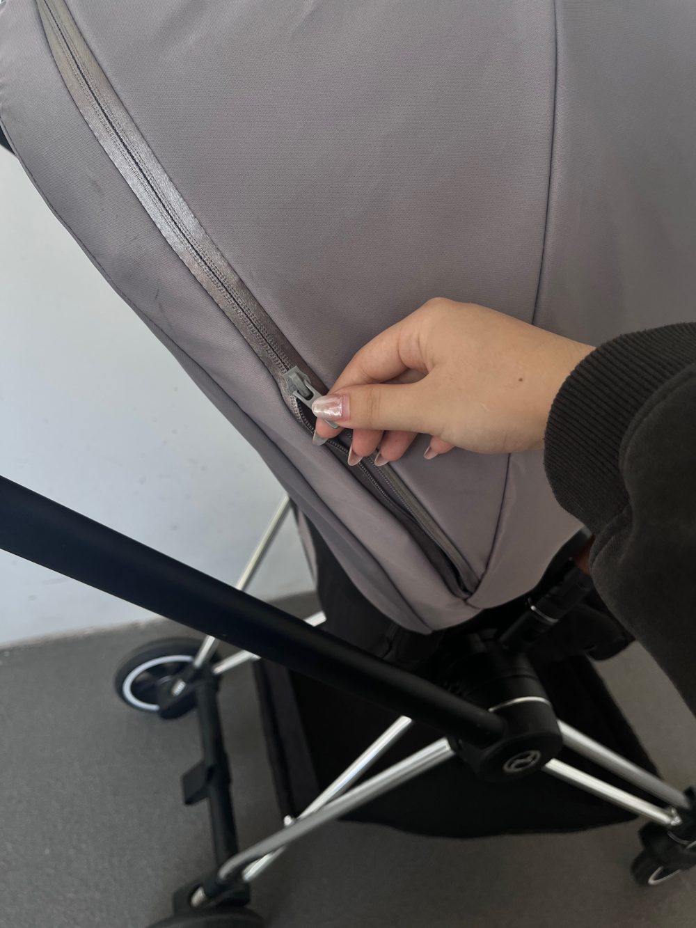 Xe đẩy Cybex Mios 2 xám khung bạc (0-4y/ 22kg) - Ảnh 14