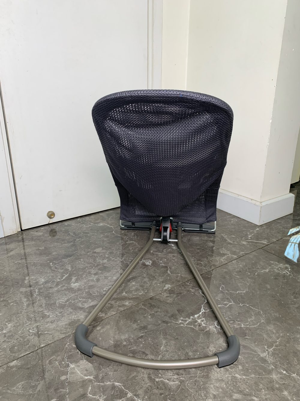 Ghế rung Baby Bjorn Bouncer Bliss màu dark grey frame anthracite mesh (new 100%) - Ảnh 7