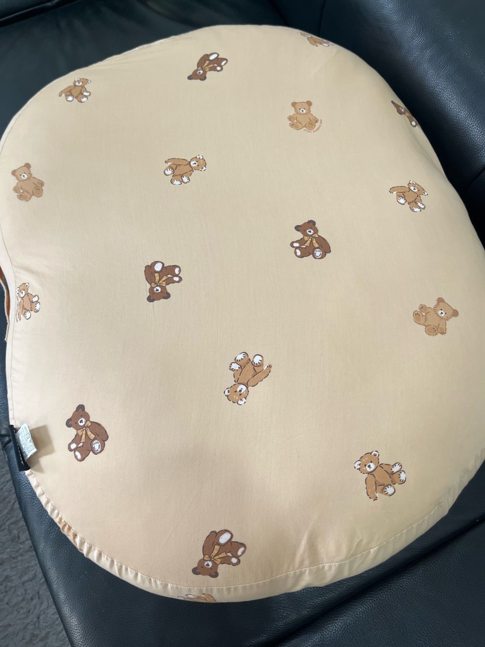 Gối chống trào ngược Dono&Dono vải 4 mùa, hoạ tiết gấu Teddy & kèm 1 vỏ gối Dono&Dono - Ảnh 2