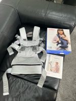 Địu Baby Bjorn One Air 3D mesh màu silver ( size: 0->3y~3kg5->15kg, full box) - Ảnh 5