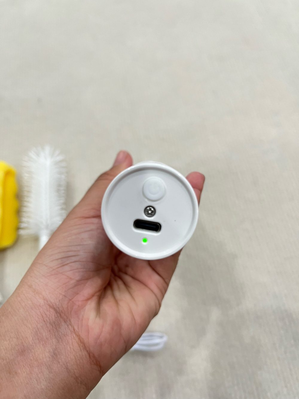 Bộ cọ rửa bình sữa điện Moaz bébé MB 047 (full box) - Ảnh 4