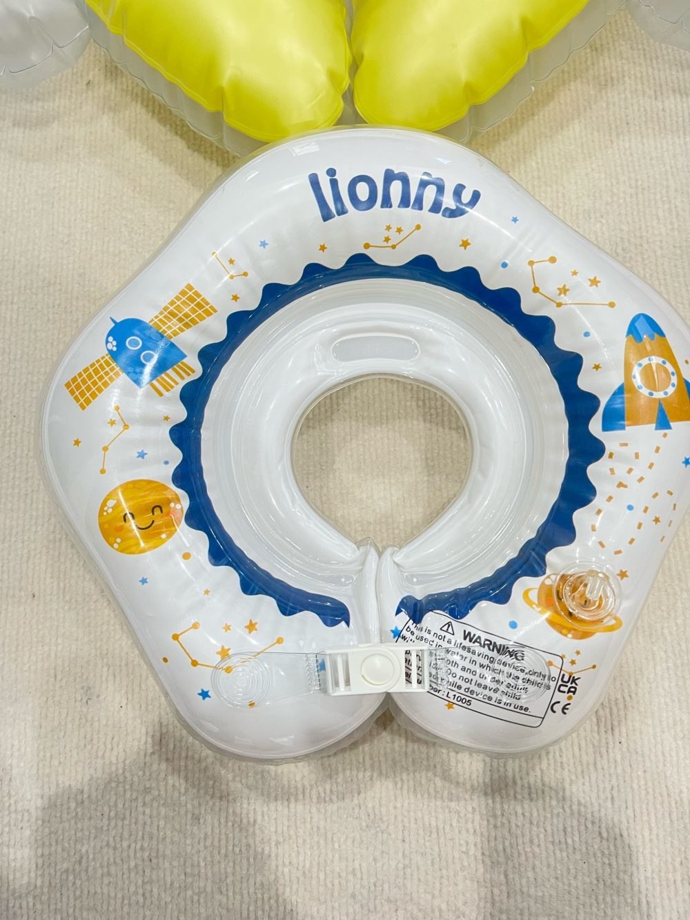Set 2 phao bơi nâng cổ cho bé tắm mix brand Lionny & no brand ( 0m+) - Ảnh 9