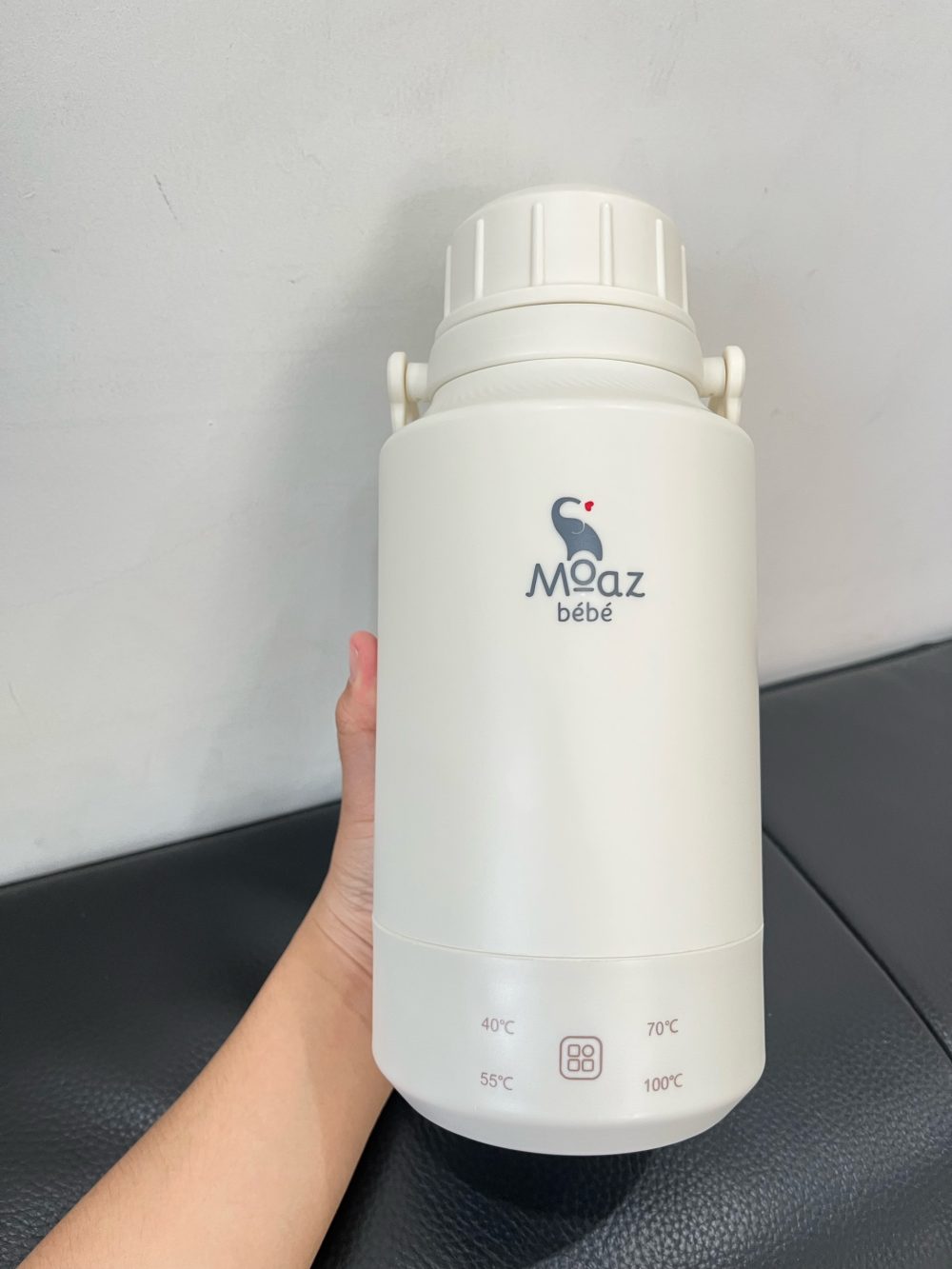 Bình đun nước Moaz BéBé màu trắng ( no box) - Ảnh 12