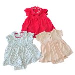 Set 3 bộ bodysuit Mothercare (size 3→6m, 6→9m)