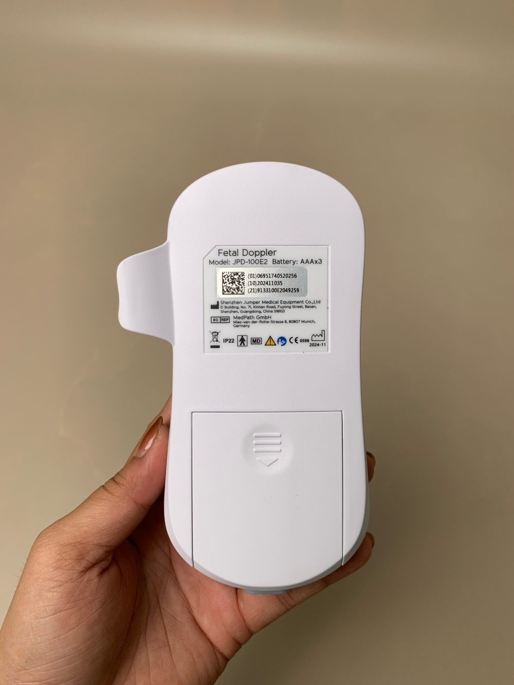 Máy đo tim thai Jumper JPD-100E2 kèm gel - Ảnh 4