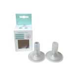 Set 2 phễu hút sữa silicon LACTECK (size: 18mm, full box)