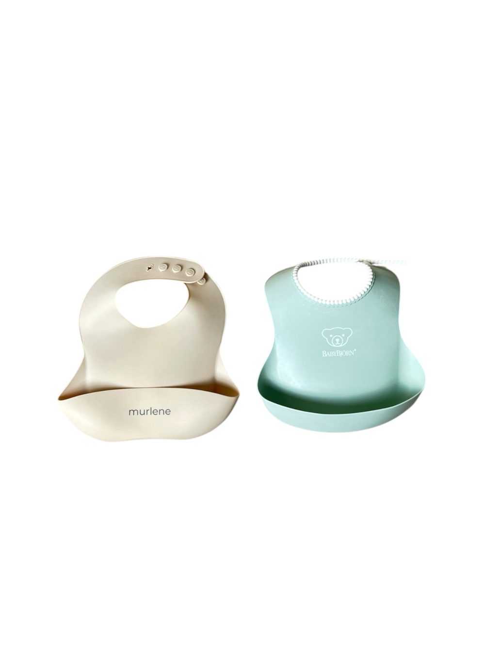 Set 2 yếm ăn dặm BabyBjorn và murlene - Ảnh 1