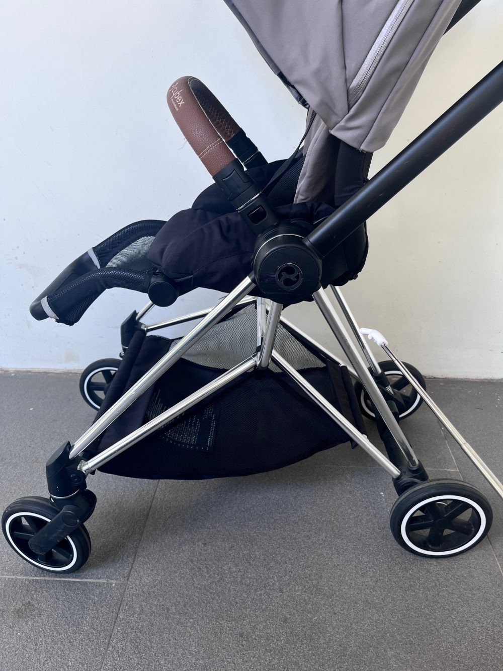 Xe đẩy Cybex Mios 2 xám khung bạc (0-4y/ 22kg) - Ảnh 15