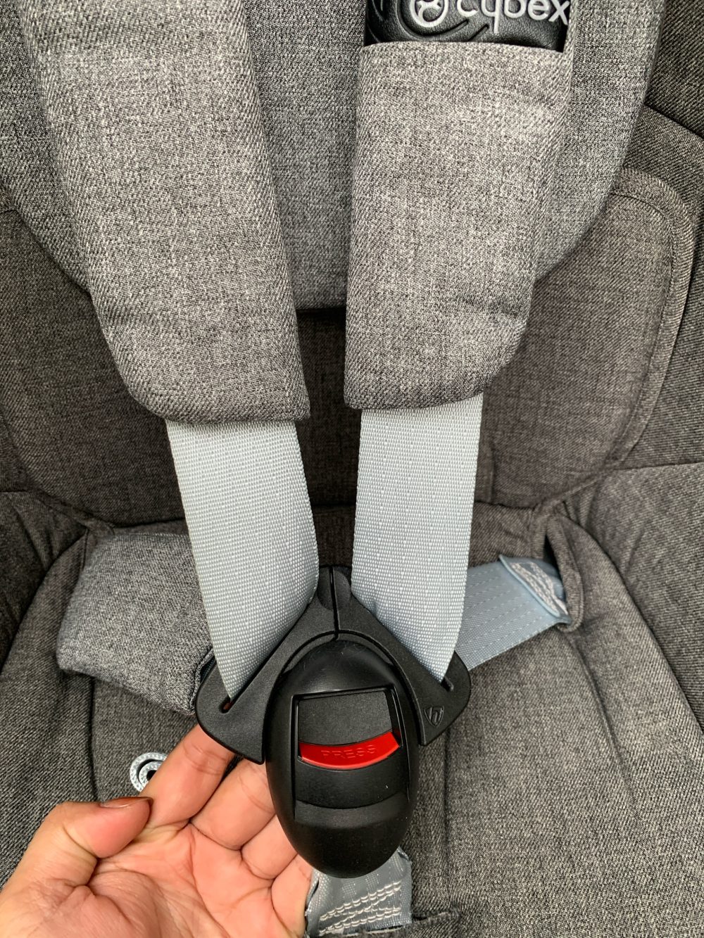 Ghế ngồi oto Cybex Sirona Plus kèm đế base 360 độ (màu xám) - Ảnh 7
