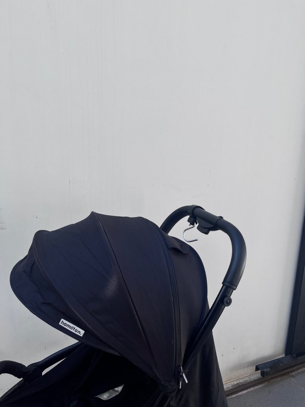 Xe đẩy Hamilton X1 plus màu đen (size: 0m->4y, tối đa 20kg) kèm áo mưa - Ảnh 11