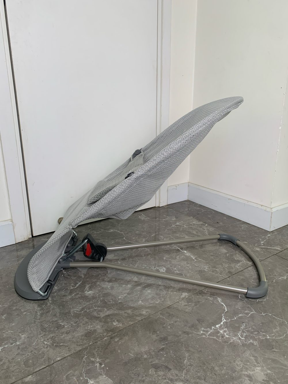 Ghế rung Baby Bjorn Bouncer Bliss màu grey vải mesh lưới ( 3,5-13kg/0-2y) - Ảnh 3